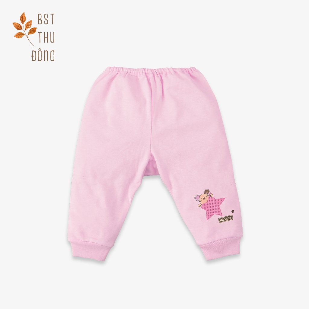 Đồ Sơ Sinh Thu Đông MIOMIO, Họa Tiết: Ngôi Sao Cho Bé Trai Bé Gái (Từ 0-12 tháng), Vải Interlock Cotton