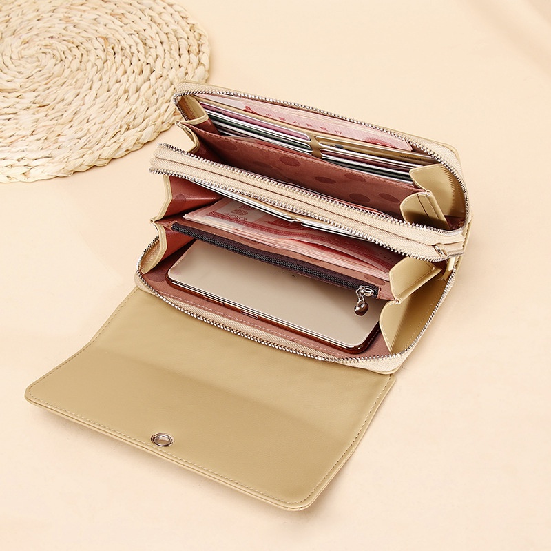 Túi Đeo Chéo Bằng Vải Dệt Có Khóa Họa Tiết Đơn Giản Cho Nữ