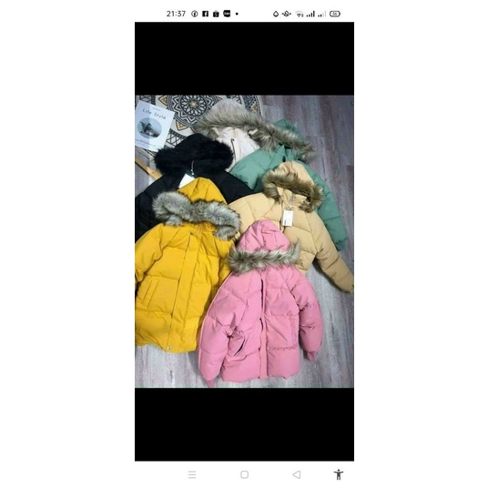 Áo phao hàng dày dặn đủ màu siêu đẹp