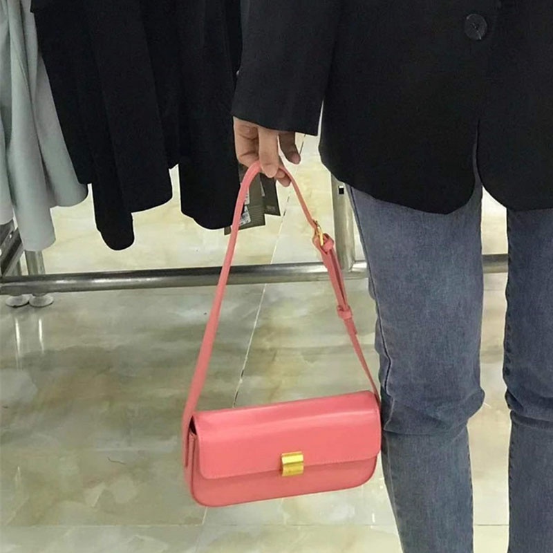 Túi Đeo Vai Màu Hồng Dễ Thương Thời Trang Cho Bạn Gái