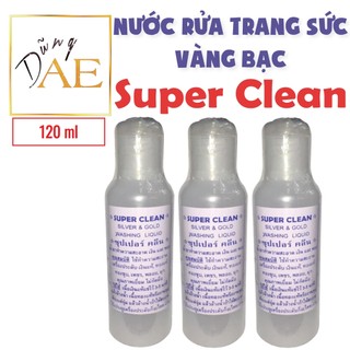 Nước rửa trang sức vàng bạc thái lan 120ml