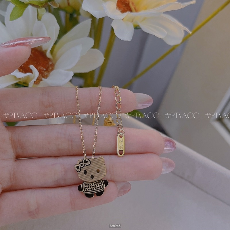 ᴾᵀᴺᵃᶜᶜ Dây chuyền TITAN mặt dễ thương *hàng loại 1 - Bé đeo ko dị ứng