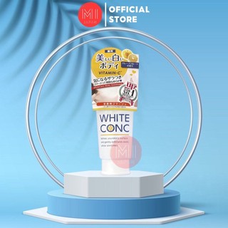 Tẩy da chết dưỡng trắng White ConC Nhật Bản chính hãng - Chai 180g