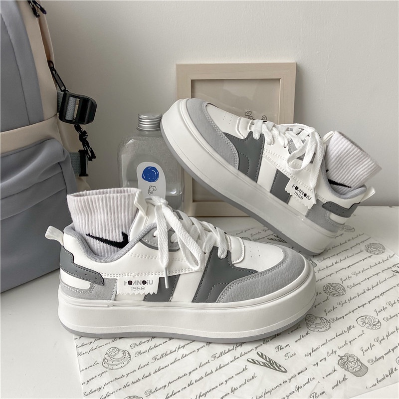 Giày Thể Thao Phong Cách Hàn Quốc Thời Trang Mới Cho Nữ