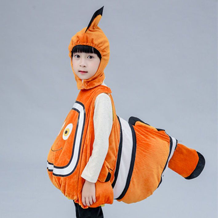 Trang Phục Hóa Trang Động Vật Hề Nemo Cho Bé