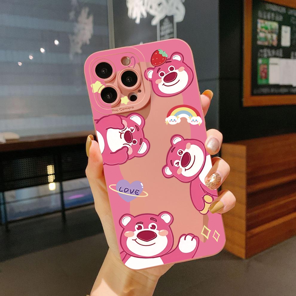 Ốp Điện Thoại Góc Vuông Hình Doraemon Cho OPPO A16 A15 A16E A16k A95 Reno6 Z 5G A94 A54 A74 4G A53 A76 A96 4G A12 A5S A7