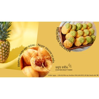 Bánh dứa đài loan - bánh dứa tạo hình, chuẩn vị handmade, bánh ăn vặt, quà tặng độc đáo