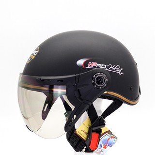 Mũ bảo hiểm hp helmet 03k có kính - bảo hành 12 tháng