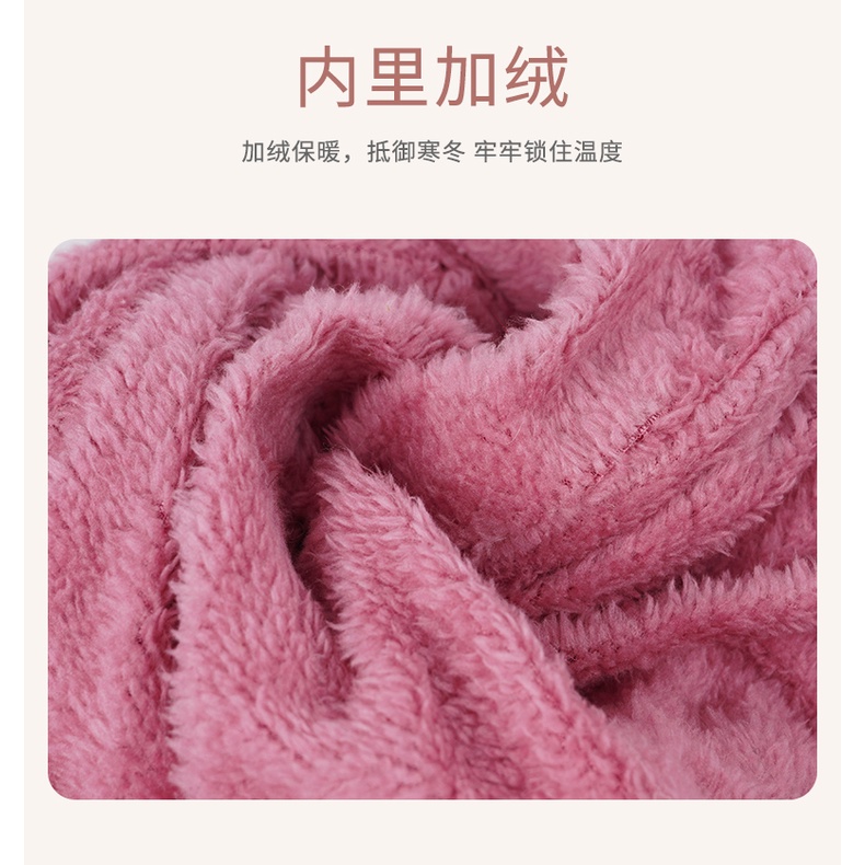 Mũ Len Lông Cừu Dày Dặn Giữ Ấm Mùa Đông Cho Nữ Trung Niên