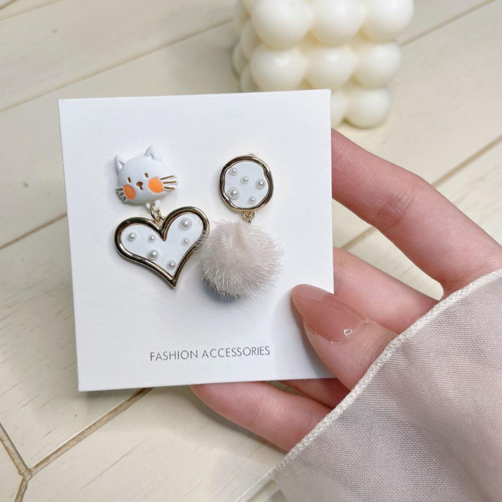 Khuyên Tai Hình Thỏ Dễ Thương Phong Cách Pháp Sang Trọng Cho Nữ