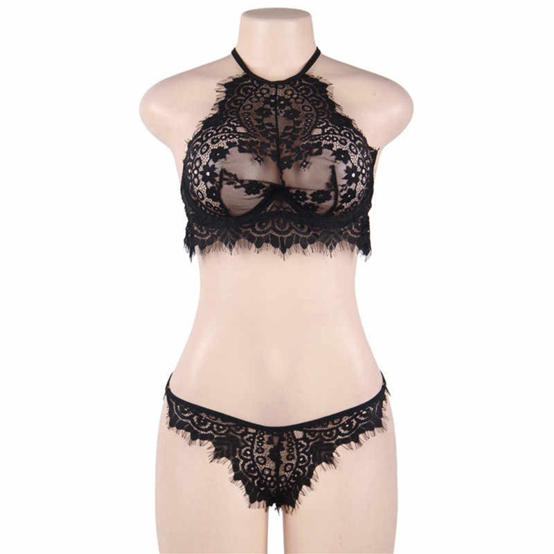 Set Áo Lót Ren Hoa + Quần Lót Cùng Hoạ Tiết Quyến Rũ