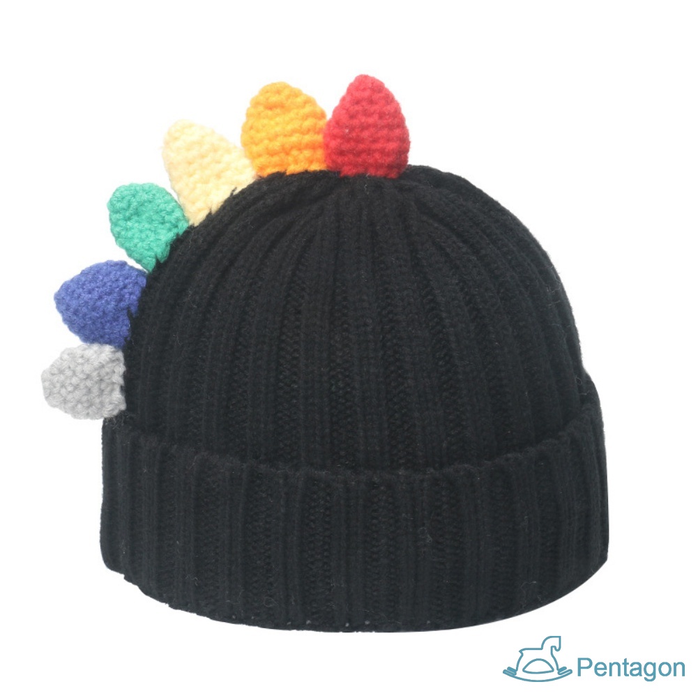 Mũ Beanie Kèm Găng Tay Hình Khủng Long Dễ Thương Cho Bé