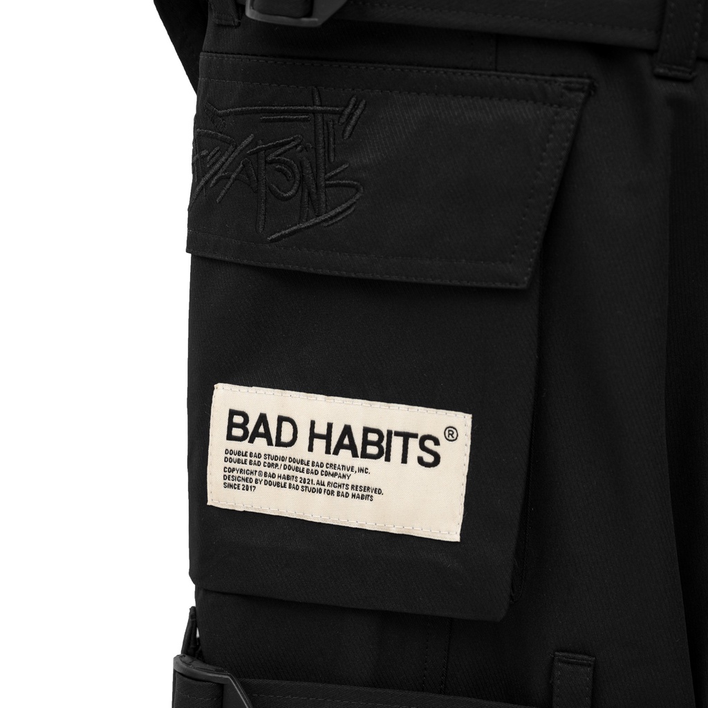 Quần Dài Nam Nữ Bad Habits "OUTDOOR EVERYDAY" CARGO PANTS - LOCAL BRAND CHÍNH HÃNG