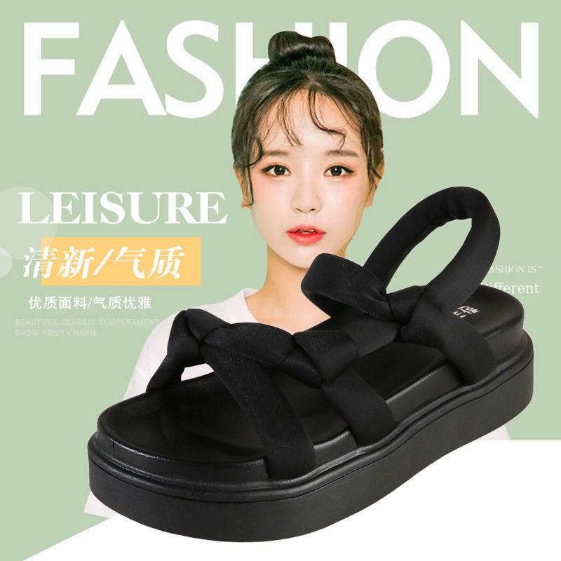 COOL A Giày Sandal Đế Mềm Dày Thời Trang Mùa Hè  Dành Cho Nữ dép xăng đan nữ giày nữ giày đế bằng giày sandal sandals nữ xăng đan đế bằng san đan sandal giá rẻ giày rẻ giầy sandan nữ