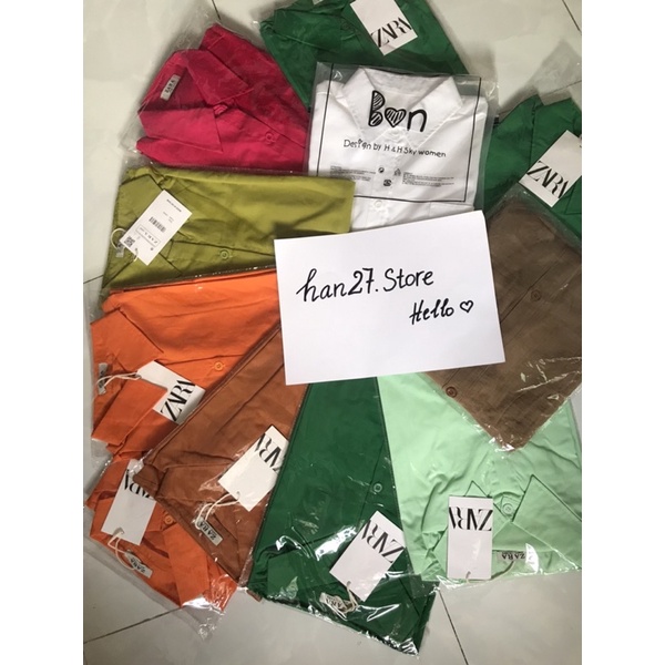 Sơmi form rộng Xanh mint _Oversize