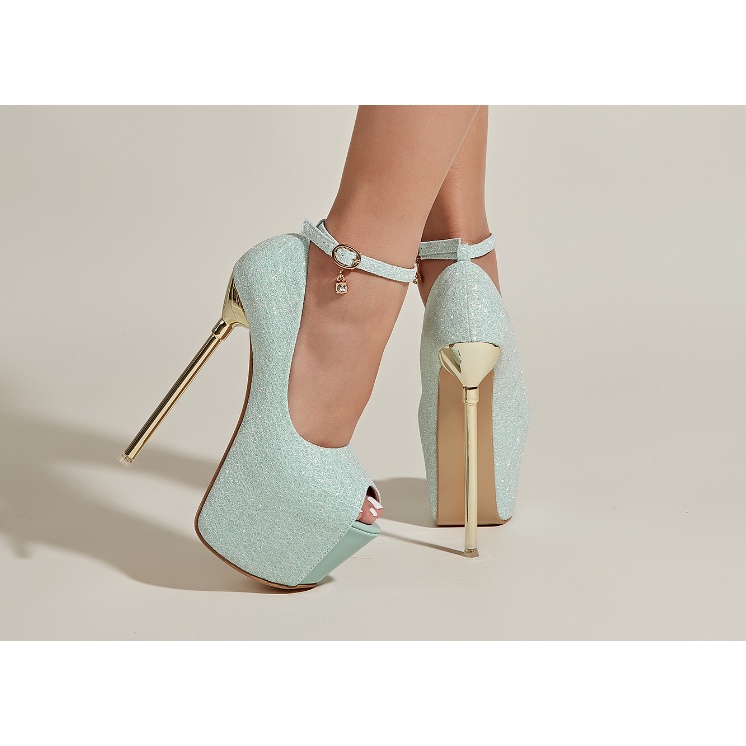 A469 Giiafy cao gót 20cm gót mảnh mai sexy, dành cho nữ trẻ trung, sang trọng