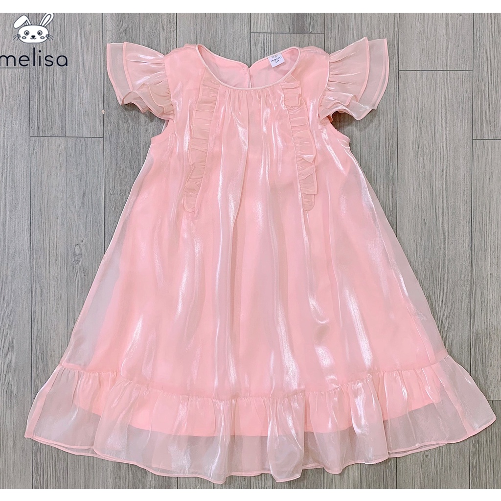 Đầm bé gái công chúa tơ hồng óng ánh Melisa