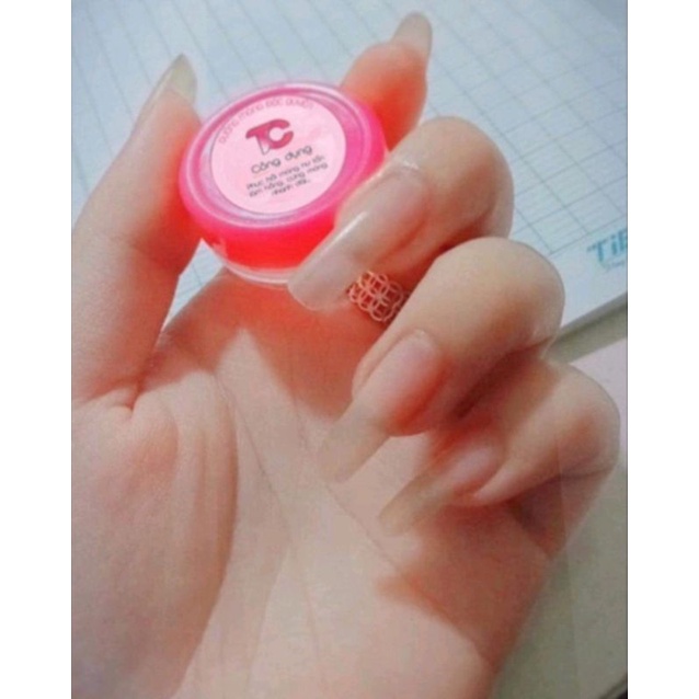 Combo(4 hộp)Kem dưỡng móng hư tổn, làm hồng và mềm gót chân, móng cứng móng, hết sần kích mọc dài