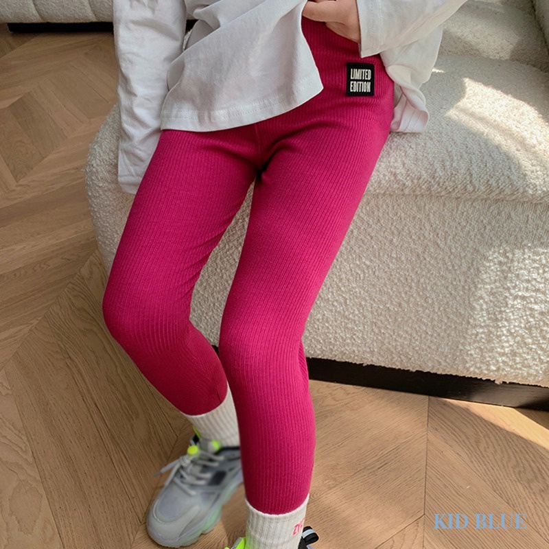 Quần Dài Thể Thao Lưng Thun Co Giãn Tốt Thời Trang Xuân Thu Cho Bé Gái