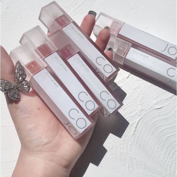 Son kem Joco vuông đỏ nâu siêu mịn bản dupe A12 Cao Cấp chính hãng