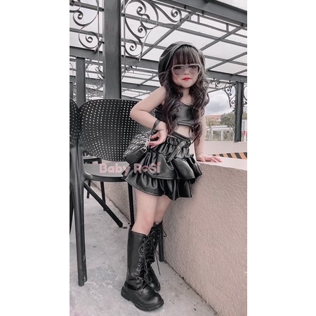 Áo ống da cho bé gái