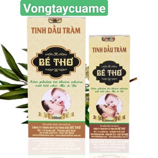 Dầu tràm Bé Thơ Huế chính hãng 100% - Chai 50ml và 100ml