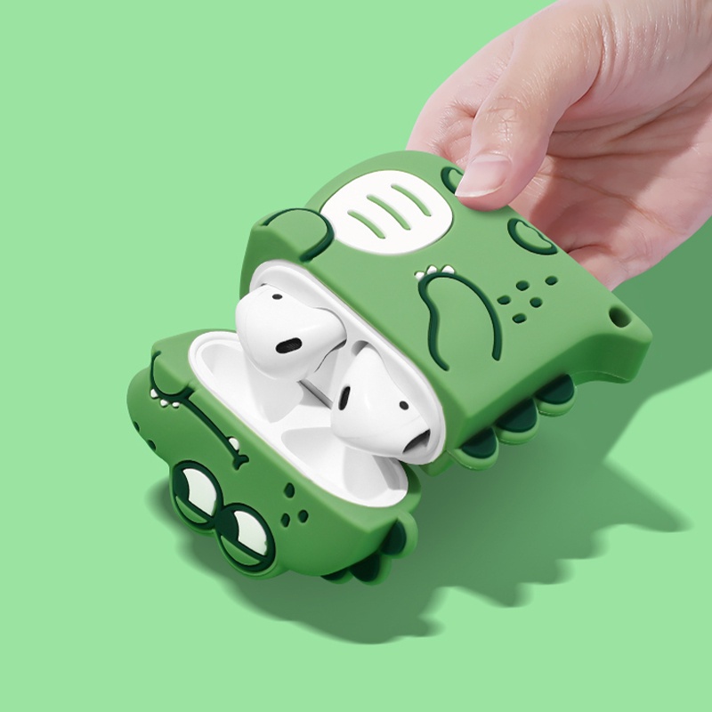 Vỏ Bảo Vệ Hộp Sạc Tai Nghe AirPods3 2021 3 Họa Tiết Cá Sấu Dễ Thương Xinh Xắn Ốp