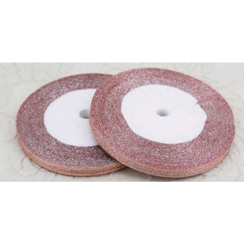 Hoả tốc Cuộn 20 mét ruy băng Kim tuyến 0.6cm nhiều màu