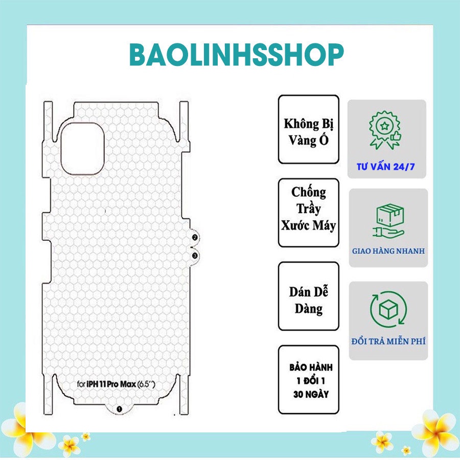 Miếng dán PPF CHỐNG TRẦY XƯỚC(tặng giấy lau kính) cho iphone 7plus/8plus/x/xs/xsmax/11/11promax/12/12promax/13/13promax