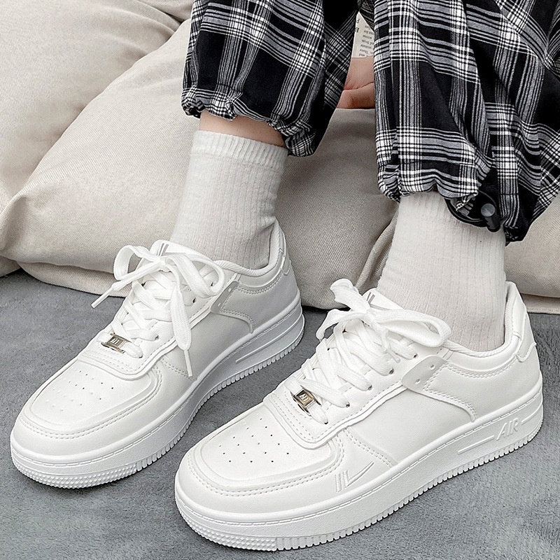 Giày Thể Thao Đế Dày Phong Cách Hàn Quốc Mới Cho Nữ