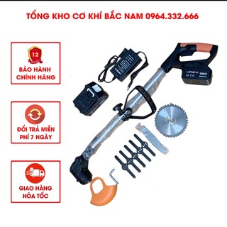 Máy cắt cỏ, máy cắt cỏ dùng pin lapusen 100% lõi đồng, công suất 1800w, hàng chuẩn loại 1. bảo hành 12 tháng.