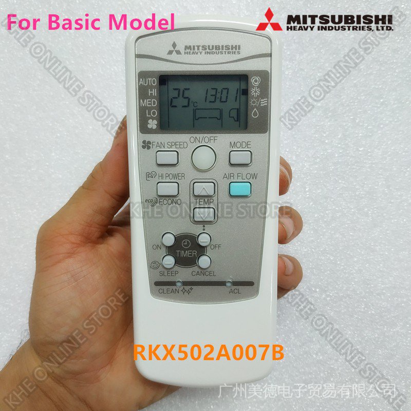 Điều Khiển Từ Xa 100% Cho Máy Lạnh Mitsubishi RKX502A007B / RKX502A007