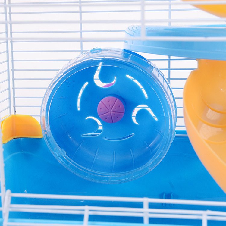 Lồng hamster 2 tầng nắp mica sang trọng