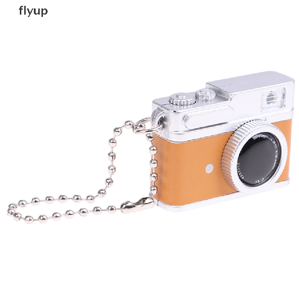 Mô Hình Máy Ảnh Bằng Da Phong Cách Vintage Tỉ Lệ 1: 12 Trang Trí Nhà Búp Bê