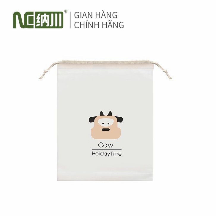 Túi Dây Rút Đựng Giày Dép/Quần Áo/Đồ Lót, Túi Đựng Đồ Dùng Cá Nhân, Túi Dây Rút Chống Nước Chống Bụi Hoạ Tiết Dễ Thương