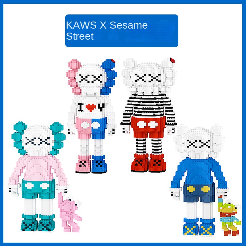 Lego Bộ Đồ Chơi Lắp Ráp Nhân Vật sesame street Độc Đáo