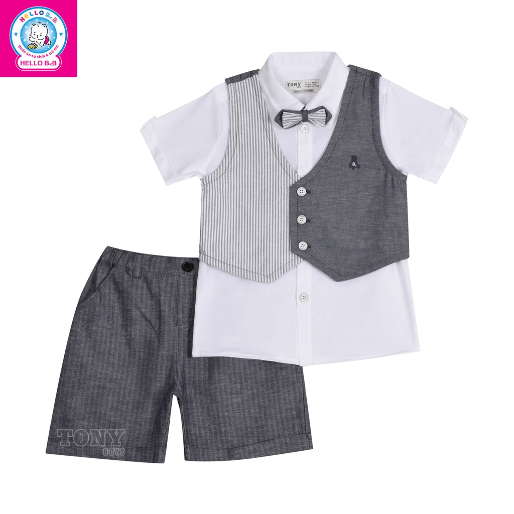 Set Sơ Mi Vest SET2378 - HELLO BnB