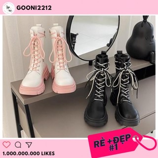 Giày boot cao cổ, boot đế dày cá tính phong cách chiến binh cực chất thời trang 2024