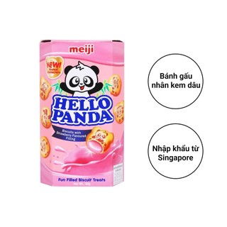 Bánh Hello Panda Strawberry 50g