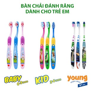 Bàn chải đánh răng cho bé trisa thụy sĩ kid pro clean || / bàn chảy đánh răng trẻ em