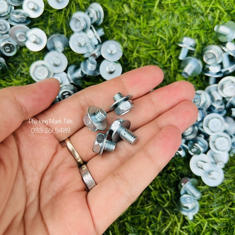 Bộ 4 ốc hộp xích DREAM WAVE THÁI số 10 zin HONDA - ốc carte Dream - Wave Thái