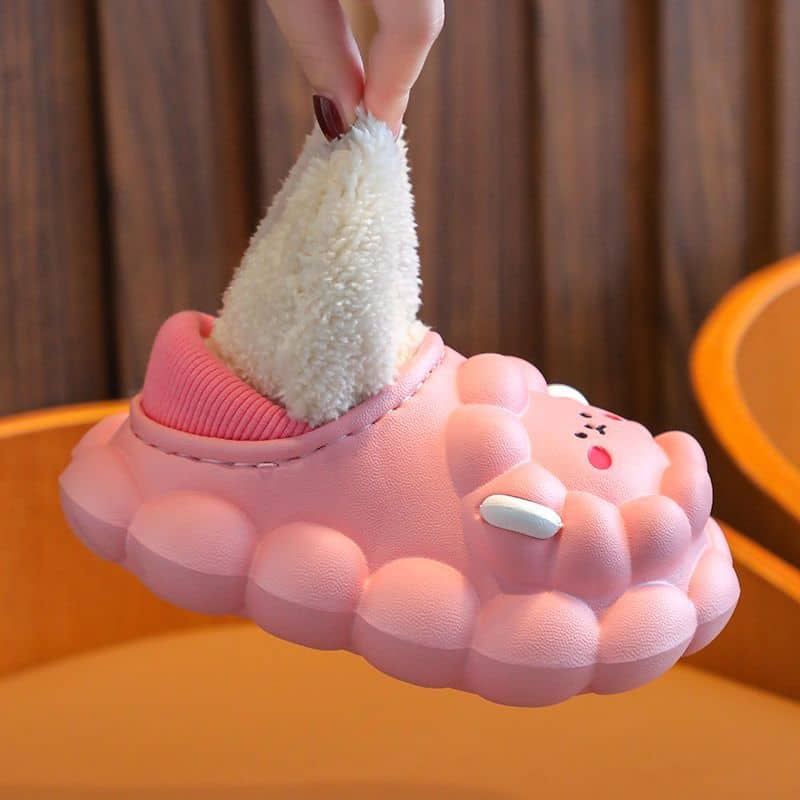 Dép sục lót nỉ cao cấp siêu cute siêu ấm hàng Quảng Châu