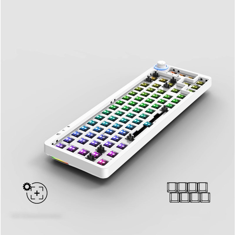Kit Phím Cơ Gamakay TM680 / KF068 - LED RGB - 3 MODES - HOTSWAP