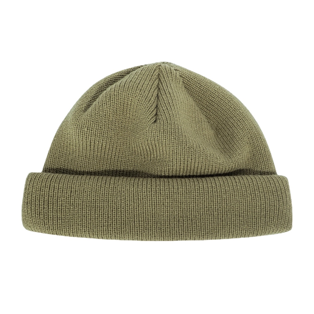 Mũ Len Hip hop Màu Trơn Thời Trang Đường Phố Nhật Bản Cho Nam Và Nữ