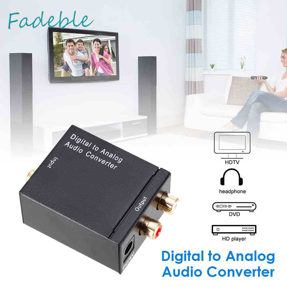 Bộ ChuyểN ĐổI Quang HọC Sang Analog RCA