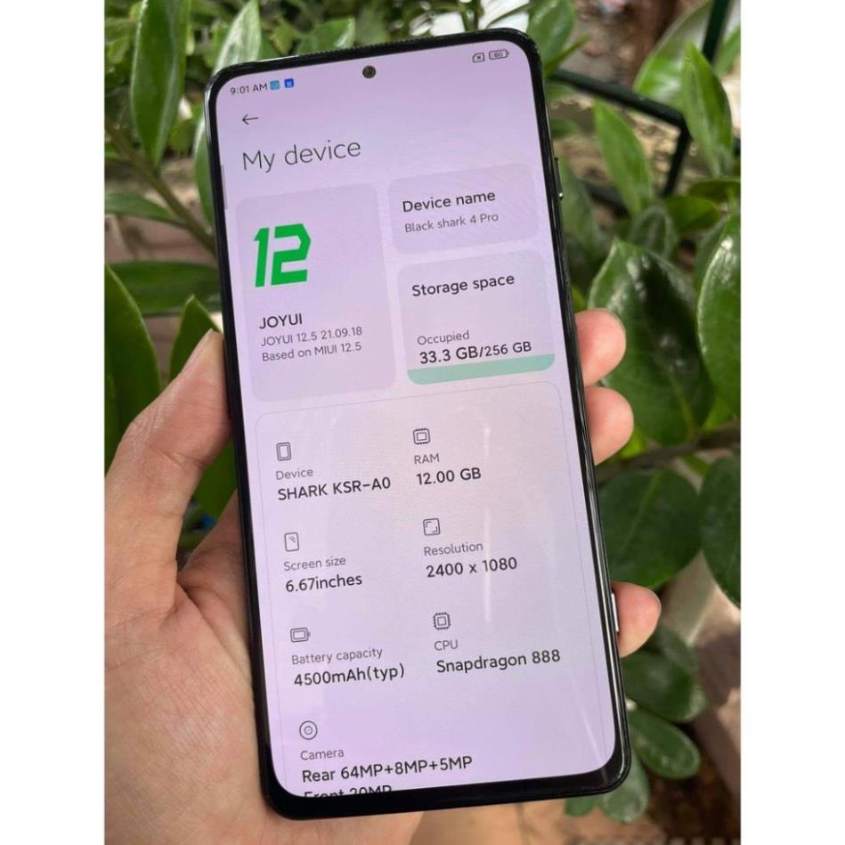 Điện thoại Xiaomi Black Shark 4S  8GB/128GB Hàng chính hãng - Bảo hành 12 tháng