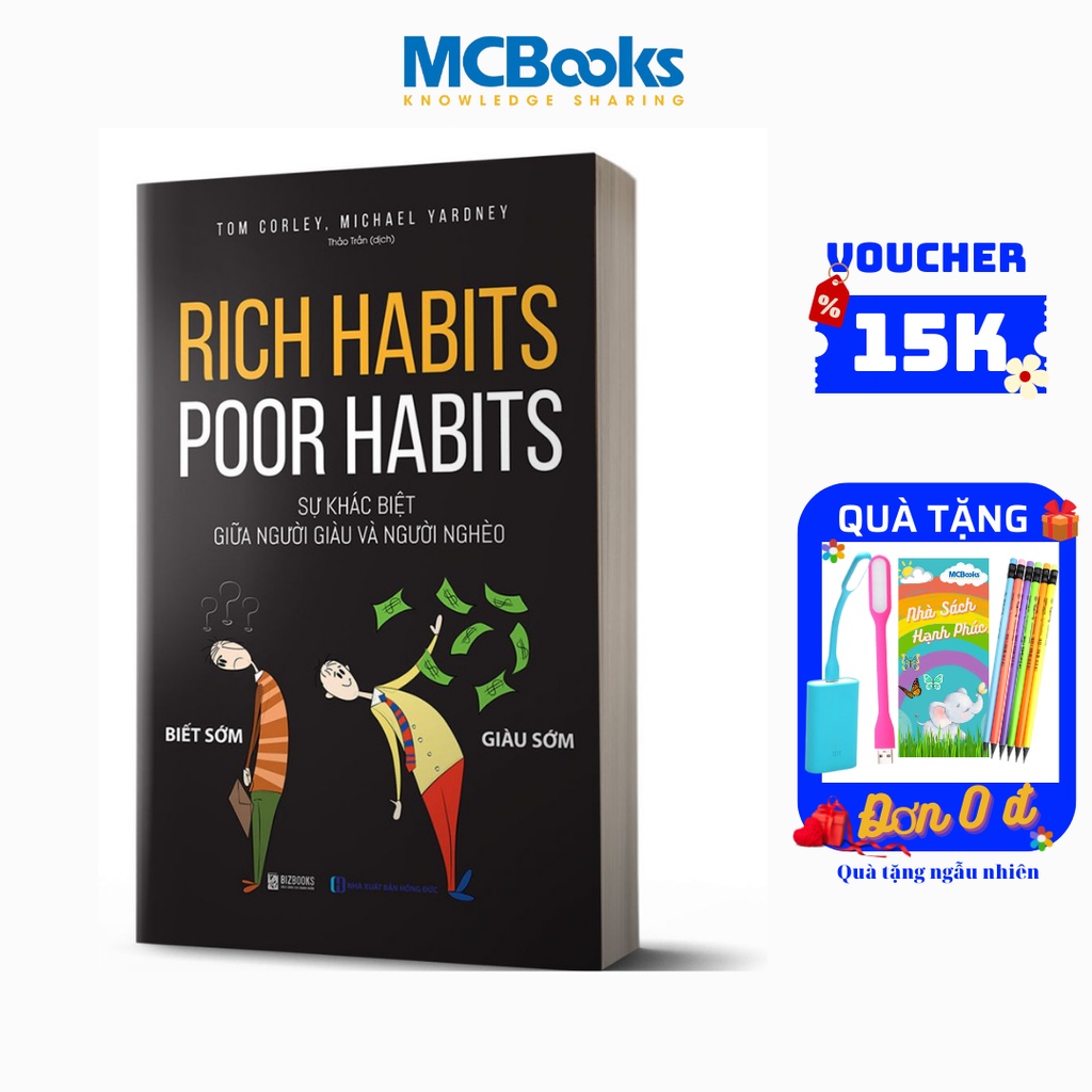 Sách - Rich habits, poor habits: Sự khác biệt giữa người giàu và người nghèo