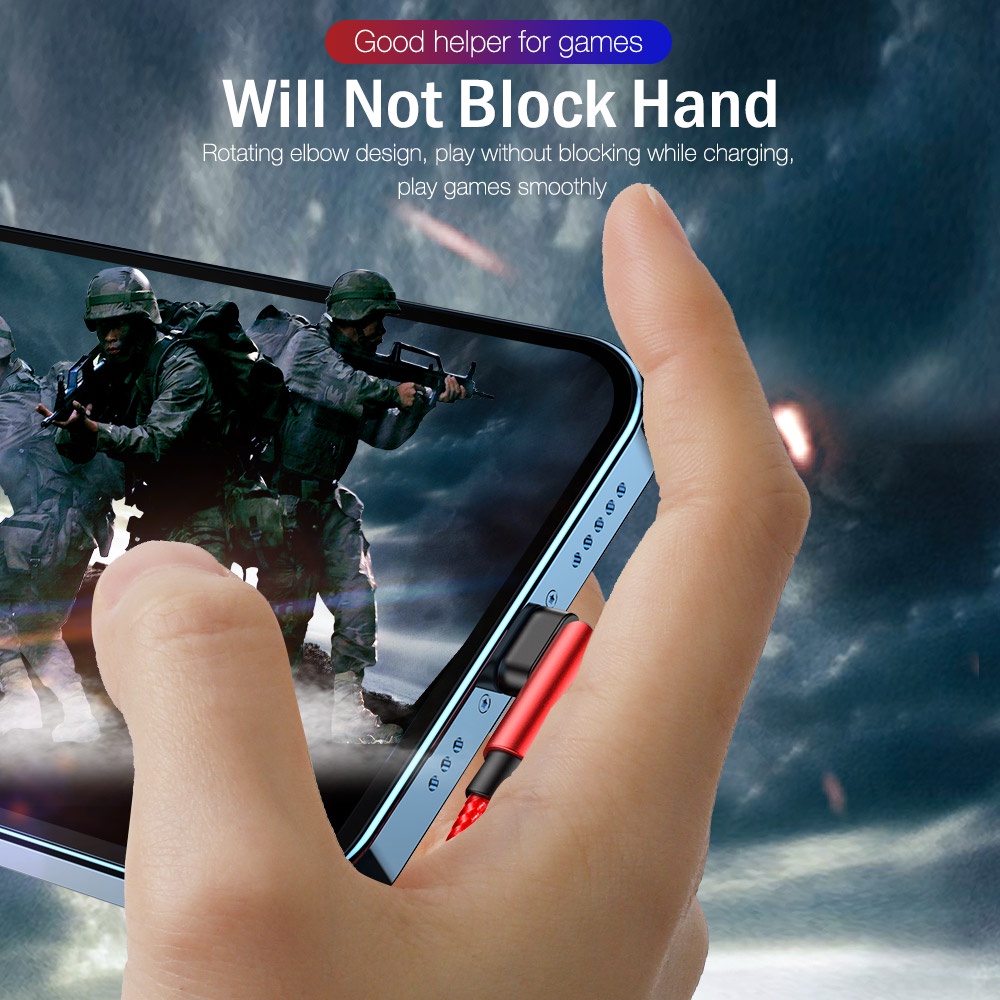 Dây Cáp Sạc Nhanh USB 180 Độ Dài 1m 2m Cho iPhone 13 12 11 Pro Max X XS XR 5 6 s 7 8 Plus SE