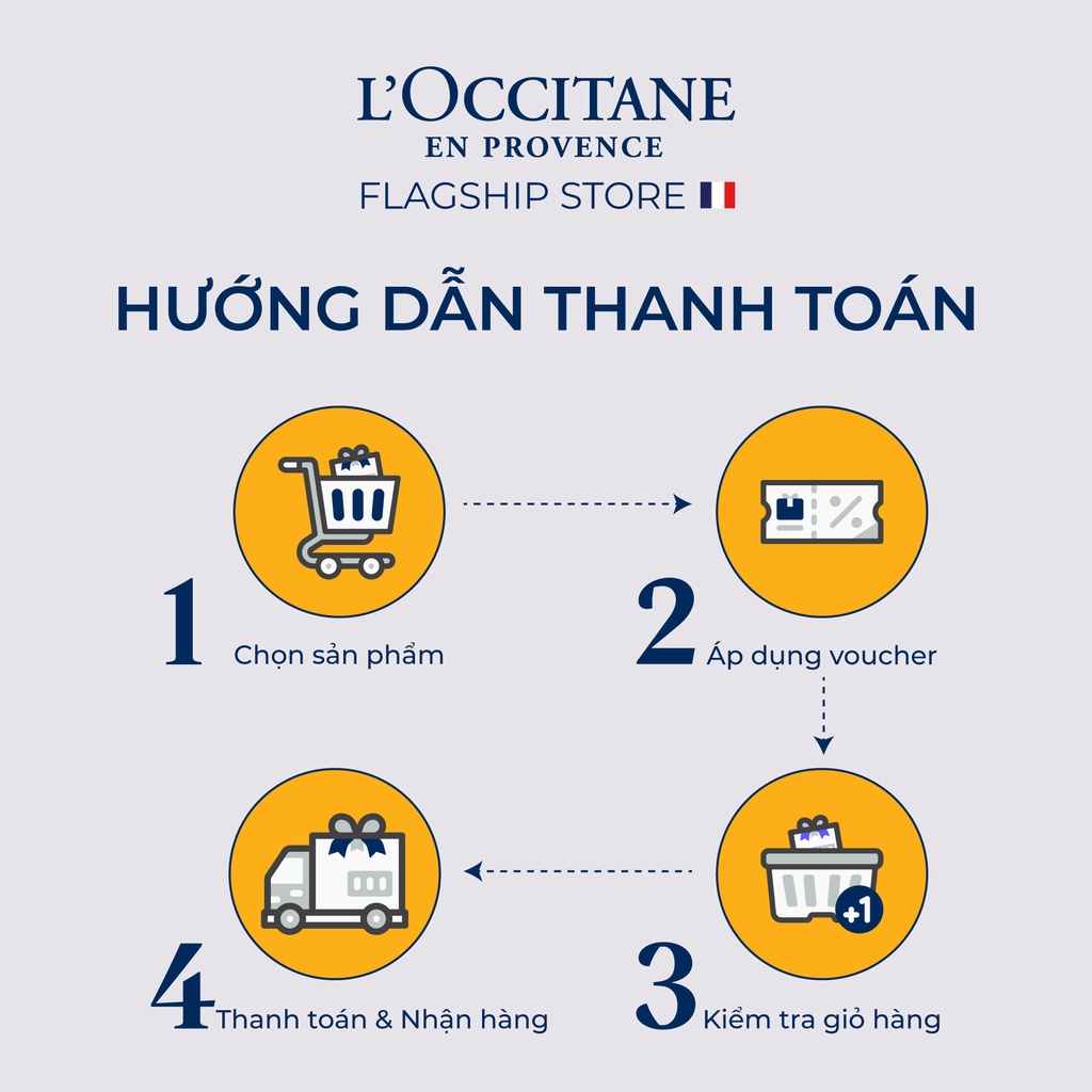 Kem Dưỡng Ẩm Chuyên Sâu Shea Chestnut Ultra Body Cream  100ml & Kem Tắm L'Occitane Bơ Đậu Mỡ Hạt Dẻ Shea Chestnut 250ml