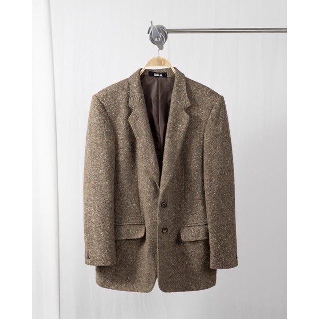 Áo vest menswear tweed